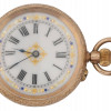 14K YELLOW GOLD AND JEWELS CUIVRE POCKET WATCH PIC-0