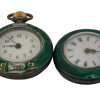 LOT FOUR CONTINENTAL SILVER ENAMEL POCKET WATCHES PIC-2