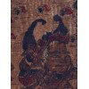 LARGE ANTIQUE 1800S NEPALESE PAINTING ON FABRIC PIC-4