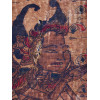 LARGE ANTIQUE 1800S NEPALESE PAINTING ON FABRIC PIC-5
