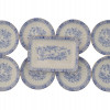 SELTMANN WEIDEN BLUE AND WHITE PORCELAIN TEA SET PIC-6