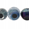 GROUP OF NINE HAND MADE ART GLASS PAPER WEIGHTS PIC-7