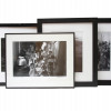 A LOT OF FOUR BLACK & WHITE PHOTOGRAPHS PIC-0