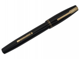 WELTYS CHICAGO 14K GOLD LEVER FILLER FOUNTAIN PEN