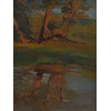 AMERICAN LANDSCAPE OIL PAINTING BY JOHN J DULL PIC-1