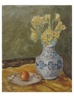 STILL LIFE OIL PAINTING BY GEORGES LAPCHINE