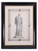 ANTIQUE ENGRAVING GREEK STATUE BY PIERRE BOUILLON PIC-0