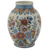 MID CENTURY DELFT PORCELAIN VASE MADE IN HOLLAND PIC-1