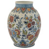MID CENTURY DELFT PORCELAIN VASE MADE IN HOLLAND PIC-0