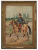 ANTIQUE PAINTING ATTR TO WOJCIECH KOSSAK, 19TH C PIC-0