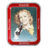 VINTAGE MID CENTURY COCA-COLA ADV METAL TRAYS PIC-2