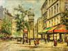 FRENCH IMPRESSIONIST OIL PAINTING BY ANDRE PICOT PIC-1