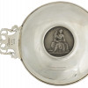 FRENCH CARTIER STERLING SILVER MEDALS PORRINGER PIC-1