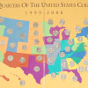 FIRST STATE QUARTERS UNITED STATES COLLECTOR MAPS PIC-3