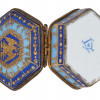 ANTIQUE SEVRES PORCELAIN SNUFF BOX WITH EAGLE PIC-3