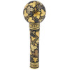 VINTAGE TOLEDO DAMASCENE GOLD INLAY ENAMEL HANDLE PIC-1