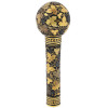 VINTAGE TOLEDO DAMASCENE GOLD INLAY ENAMEL HANDLE PIC-0