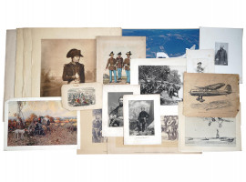 ANTIQUE AND VINTAGE MILITARY PRINTS AND PORTRAITS