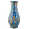 ANTIQUE CHINESE KANGXI HANDPAINTED PORCELAIN VASE PIC-1