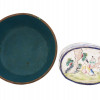 THREE ANTIQUE CHINESE CLOISONNE ENAMELED PIECES PIC-3