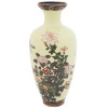 ANTIQUE JAPANESE MEIJI ERA CLOISONNE ENAMEL VASE PIC-1