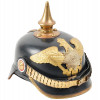 WWI GERMAN PRUSSIAN PICKELHAUBE SPIKED HELMET PIC-0