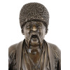 RUSSIAN BRONZE COSSACK SCULPTURE AFTER LANCERAY PIC-5