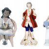 HAND PAINTED PORCELAIN FIGURINES BY LLADRO GOEBEL PIC-0