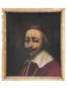 ANTIQUE OIL PAINTING BY A 17TH CEN. FRENCH ARTIST PIC-0