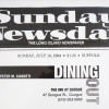 DIZZY GILLESPIE POSTER AND SUNDAY NEWSDAY CUT OUT PIC-4