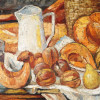 MID CENT STILL LIFE OIL PAINTING BY HENRI EPSTEIN PIC-1