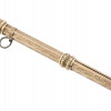 14K GOLD MECHANICAL PENCIL W CITRINE TOP ACCENT PIC-0