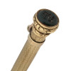 14K GOLD MECHANICAL PENCIL WITH CARVED BLOODSTONE PIC-3