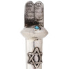 JUDAICA RUSSIAN STERLING SILVER TORAH POINTERS PIC-2