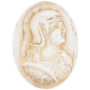 ANCIENT ROMAN GLASS, ALABASTER AND BASALT CAMEOS PIC-3