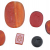 ANCIENT ROMAN GLASS AND CARNELIAN INTAGLIO SEALS PIC-0