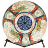 ANTIQUE JAPANESE MEIJI IMARI PORCELAIN CHARGER PIC-0