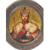 ANTIQUE RUSSIAN NICHOLAS II MINIATURE PAINTING PIC-3