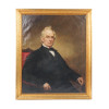 ANTIQUE PORTRAIT PAINTING OF A NOBLE MAN PIC-0