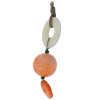 ANTIQUE CARVED JADE QUARTZ AND CARNELIAN PENDANTS PIC-2