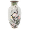 ANTIQUE JAPANESE WIRELESS CLOISONNE ENAMEL VASE PIC-0