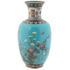 ANTIQUE JAPANESE MEIJI ERA CLOISONNE ENAMEL VASE PIC-0