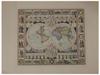 ENGRAVED DOUBLE HEMISPHERE WORLD MAPS BY ZURNER PIC-2