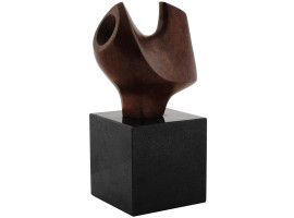 USA ABSTRACT BRONZE SCULPTURE BY GILBERT FRANKLIN