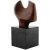 USA ABSTRACT BRONZE SCULPTURE BY GILBERT FRANKLIN PIC-2