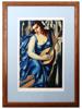 FEMALE PORTRAIT LITHOGRAPH BY TAMARA DE LEMPICKA PIC-0