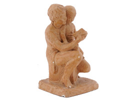 MID CENT TERRACOTTA FIGURINE BY MUSEUM PIECES INC