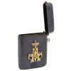 IMPERIAL RUSSIAN GUNMETAL MATCH SAFE WITH RUBIES PIC-3