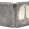 RUSSIAN NIELLO SILVER EIFFEL TOWER CIGARETTE CASE PIC-2