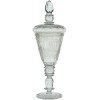 RUSSIAN MONOGRAM CATHERINE II CUT GLASS GOBLET PIC-0